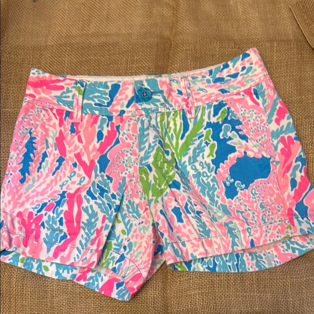 EUC Lilly Pulitzer Callahan Shorts